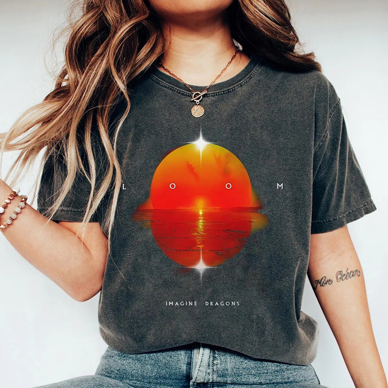 Women's Imagine Dragons 2024 Tour Vintage T-Shirt