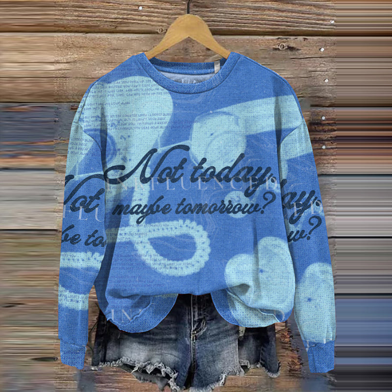 Chihiro Print Crew Neck Sweatshirt