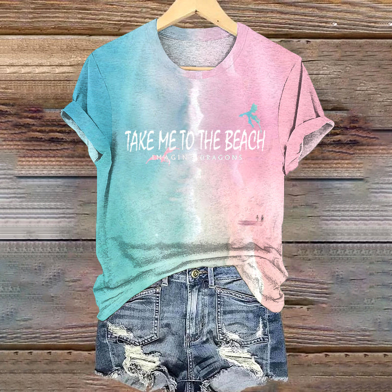 Take Me To The Beach Loom World Tour Imagine Inspired T-Shirt