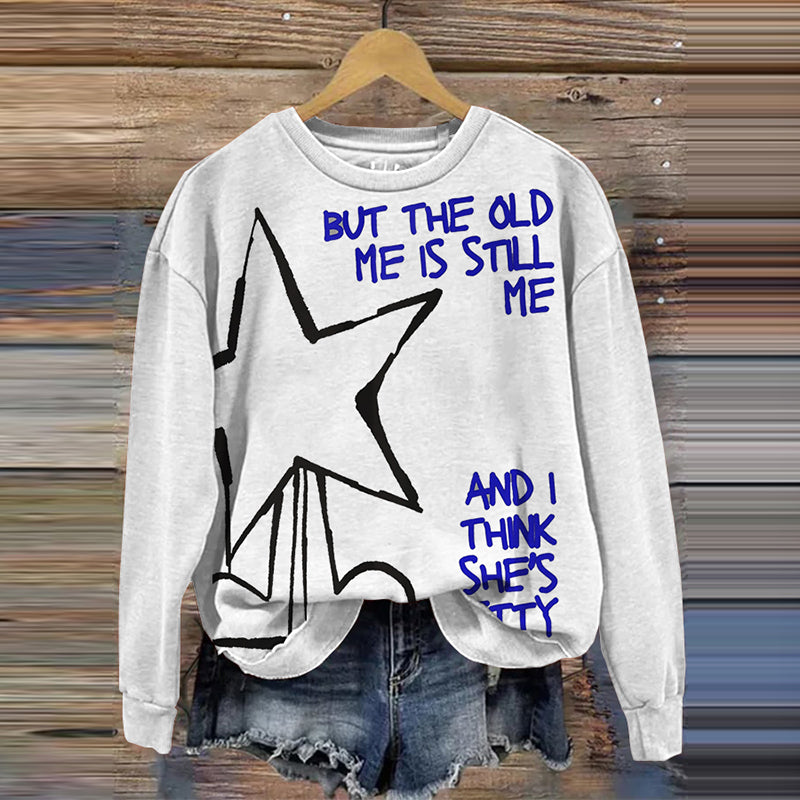 But The Old Me Is Still Me Bl Music Concert Casual Sweatshirt